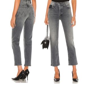 Mother Superior The Tomcat Ankle Hitting the Pavement Black Grey Straight Leg 25